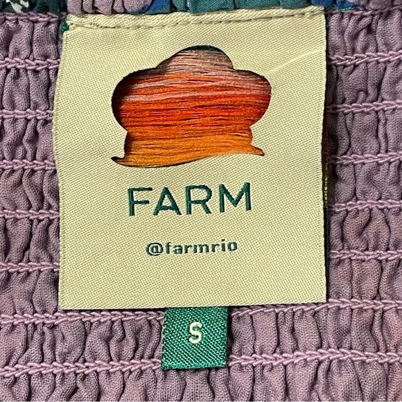 FARM RIO Wild Night Ruffled Mini Skirt in Lavender - Picture 8 of 12